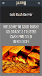 Mobile Screenshot of goldrushdenver.com